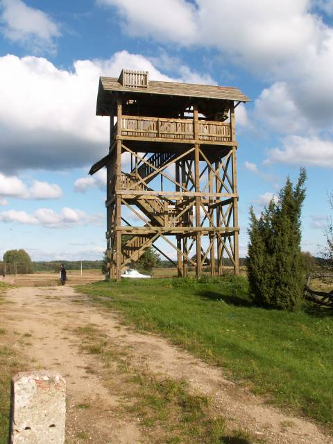 A lookout tower in Mielnik