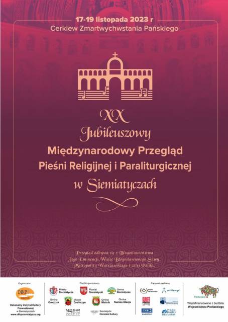 20. Jubileuszowy Przegląd Pieśni Religijnej i Paraliturgicznej w Siemiatyczach