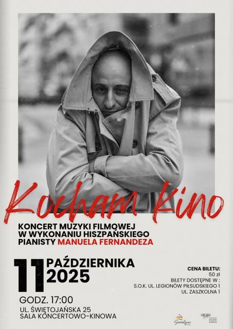 Kocham kino – koncert muzyki filmowej