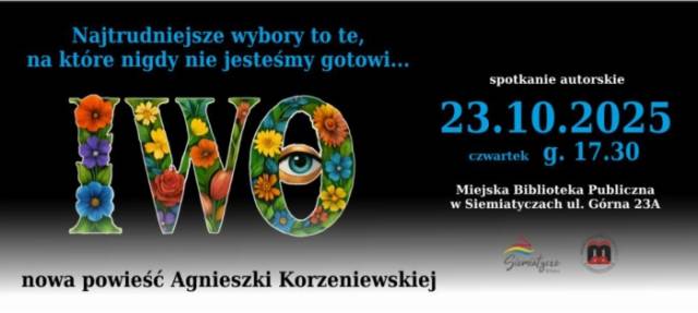 Meeting with author Agnieszka Korzeniewska
