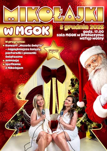 Mikołajki w MGOK w Drohiczynie