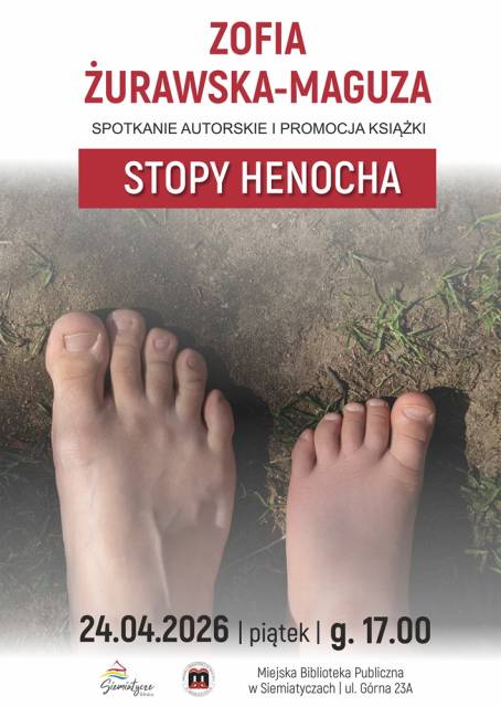 A meet-and-greet with Zofia Żurawska-Maguza – author and publisher of the book *The Feet of Enoch*