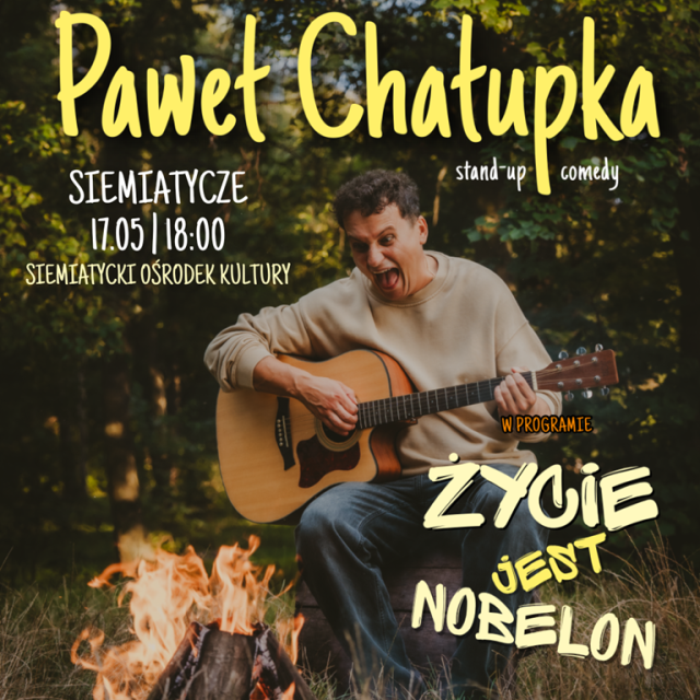 Paweł Chałupka - Premiere of a New Show: LIFE IS A NOBELON