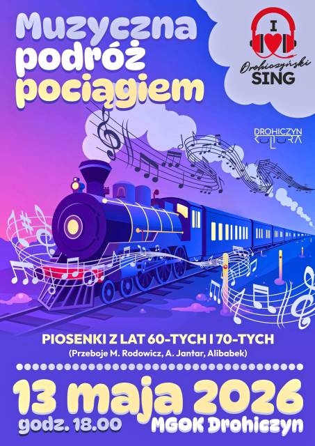Muzyczna podróż pociągiem
