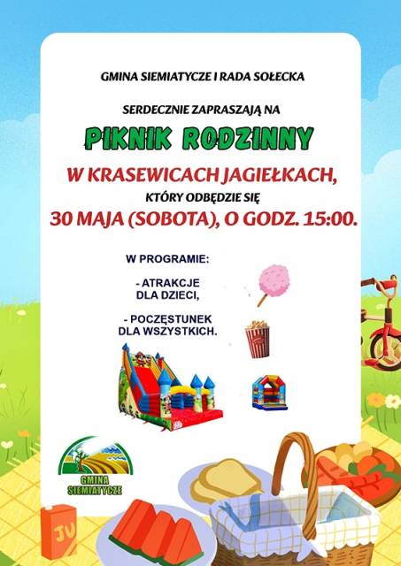 PIKNIK RODZINNY W KRASEWICACH J.