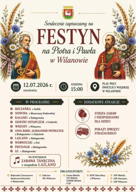 Festyn na Piotra i Pawła w Wilanowie