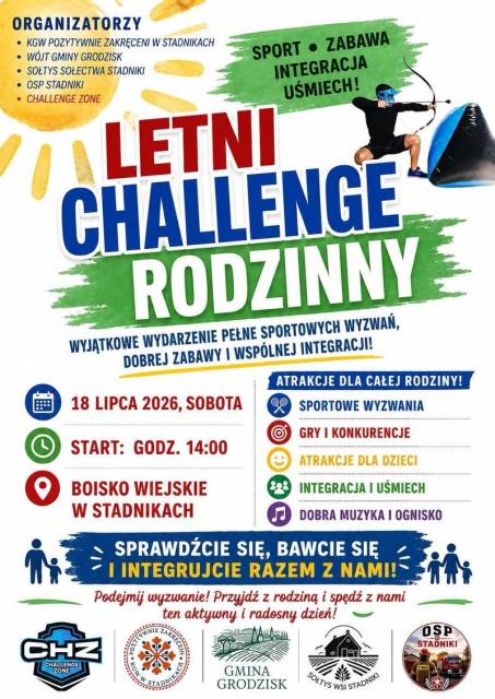 Letni Challenge Rodzinny