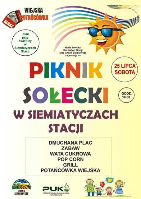 Piknik Sołecki w Siemiatyczach Stacji 
