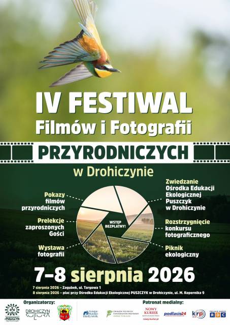 IV Festiwal Filmów i Fotografii Przyrodniczych w Drohiczynie