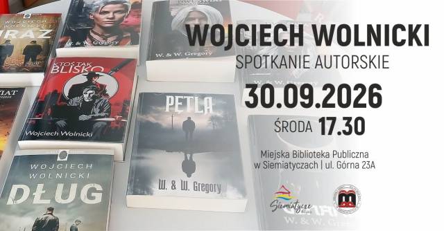 Book Signing with Wojciech Wolnicki