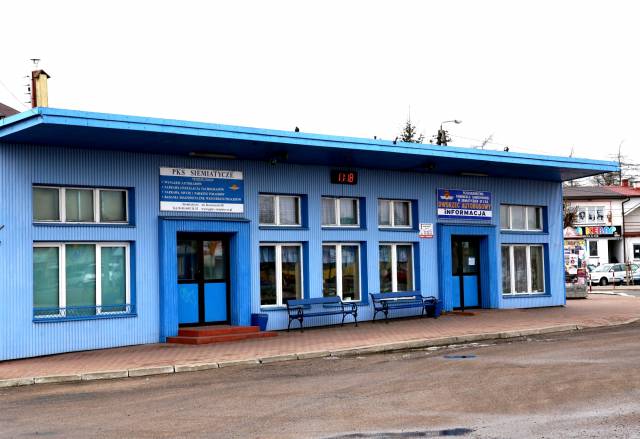 Dworzec autobusowy w Siemiatyczach