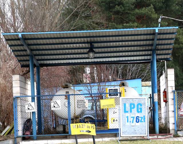 LPG Station in Siemiatycze