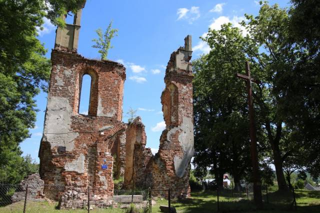 Castle Church Ruins in Mielnik