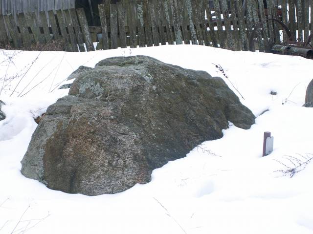 Erratic boulder - natural monument