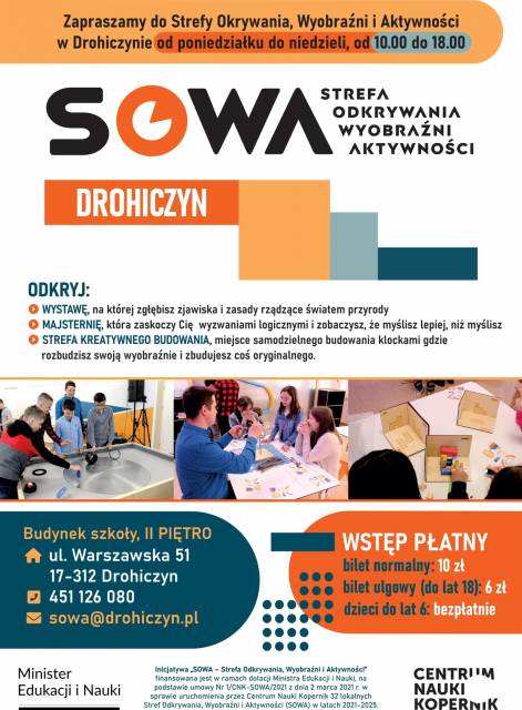 SOWA Drohiczyn - imagination and activity discovery zone