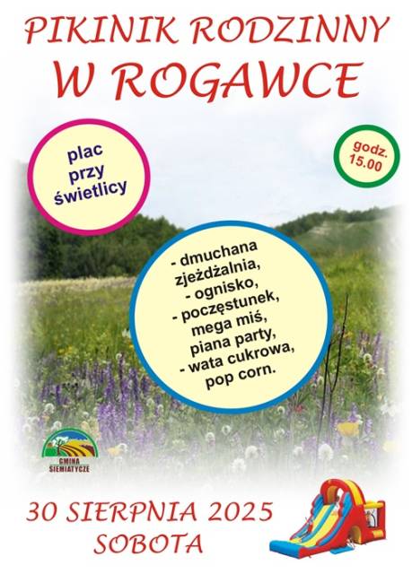 Pikinik rodzinny w Rogawce
