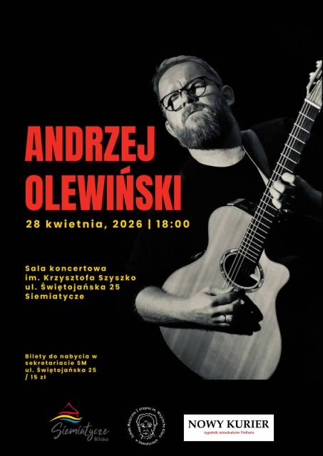 Koncert gitarowy - Andrzej Olewiński 