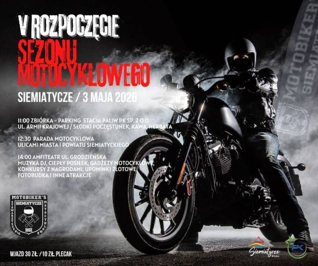 V ROZPOCZĘCIE SEZONU MOTOCYKLOWEGO