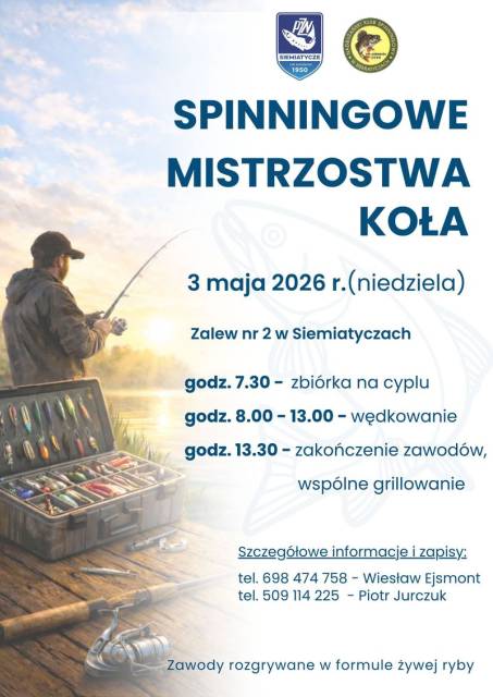 SPINNINGOWE MISTRZOSTWA KOŁA