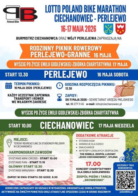 LOTTO POLAND BIKE MARATHON CIECHANOWIEC - PERLEJEWO