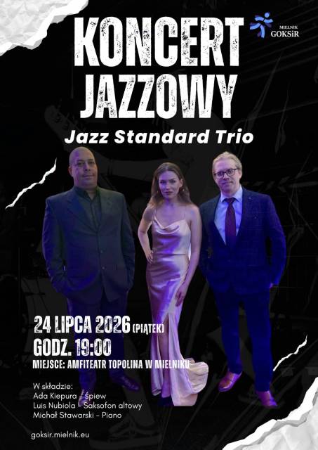 Koncert jazzowy JAZZ STANDARD TRIO