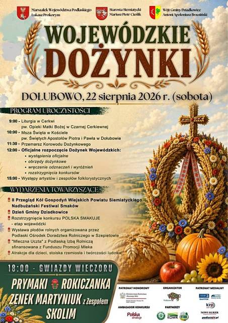 WOJEWÓDZKIE DOŻYNKI W DOŁUBOWIE
