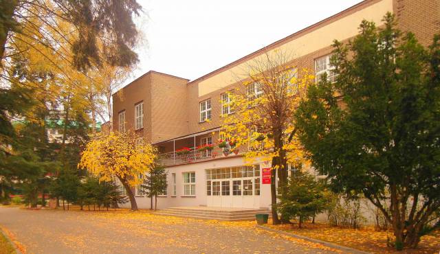 Building of High School in Siemiatycze
